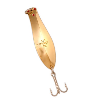 Doctor Spoon Casting Series in (102) Gold - Yellow Bird Fishing
