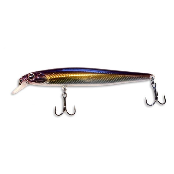 Legion Lure Small Short Bill Minnow Bait in (SP88S-MS-573) Purple Renegade  - Yellow Bird Fishing Products