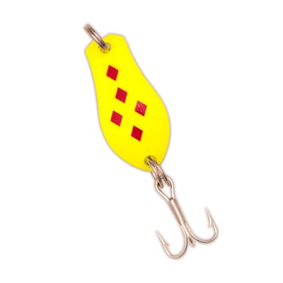 Doctor Ice in (315) Yellow / Red 5 of Diamonds - Yellow Bird Fishing  Products
