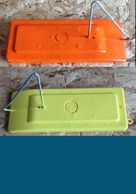 Yellow Bird Fishing Products Totally Redesigned Original Planer Board  (100S- Starboard Side, Includes Tattle Flag & Hardware), Accessories -   Canada