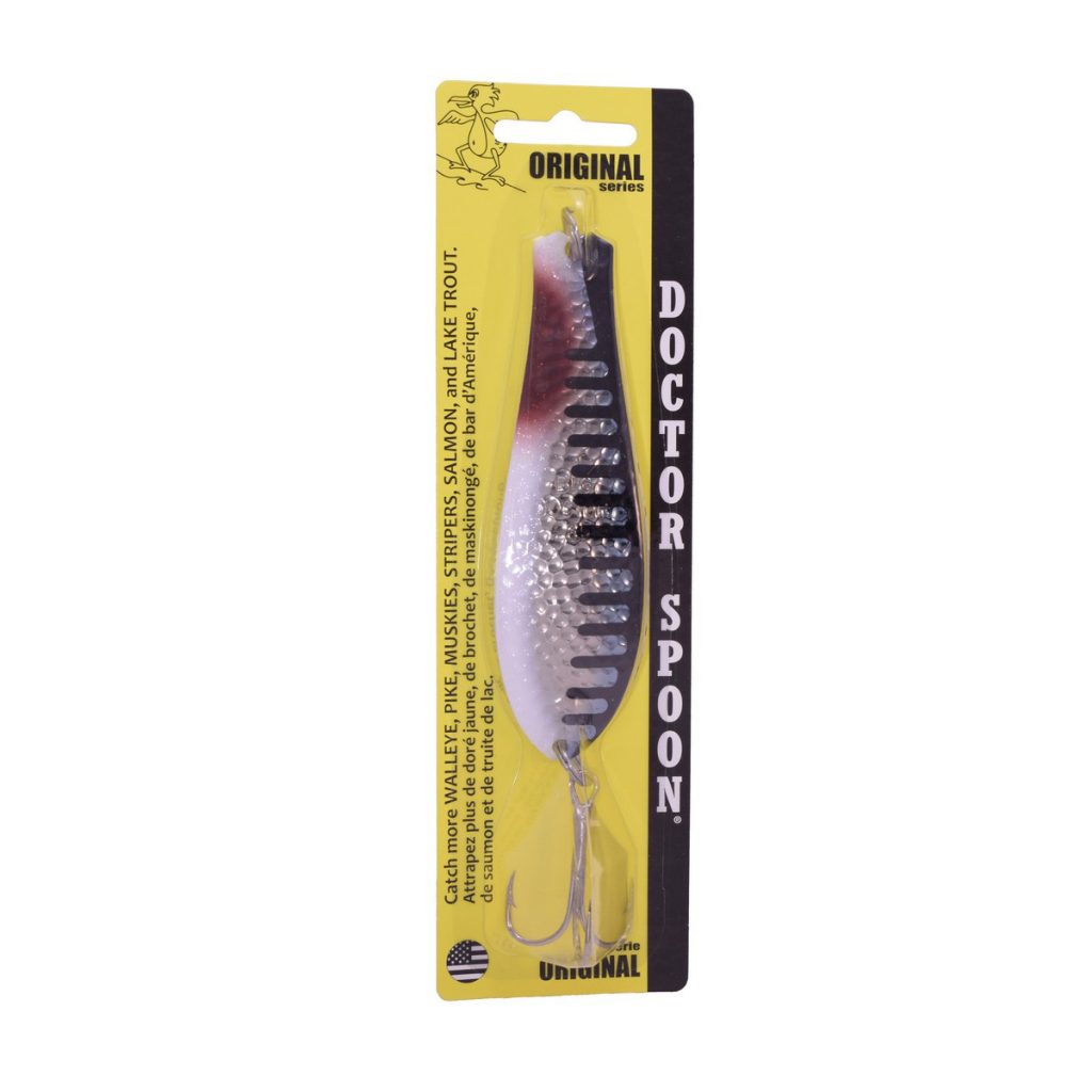 Doctor Spoon in (45) Pikey - Yellow Bird Fishing Products