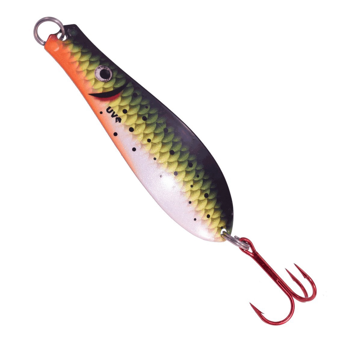 Ultra Violet Doctor Spoon in (540) Mossy - Yellow Bird Fishing Products