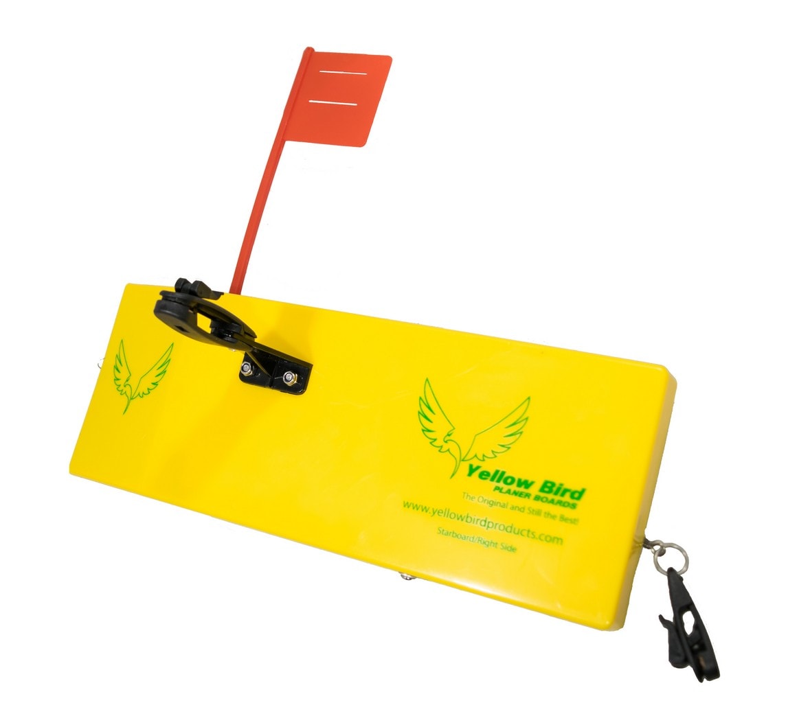 Extra Large Yellow Bird Starboard Side Planer Board (700S) - 12 - Yellow  Bird Fishing Products